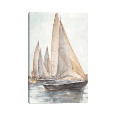 iCanvas "Plein Air Sailboats II" by Ethan Harper Canvas Print