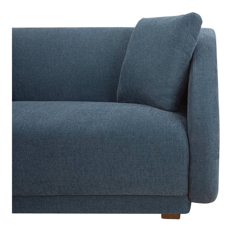 NADAAL STUDIOS Solace, 5-Piece Modular Sectional, Angled Sides - 224"W x34.29"D x31.5"H