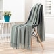 preview thumbnail 40 of 59, Chanasya Textured Knit Acrylic Throw Blanket With Tassels