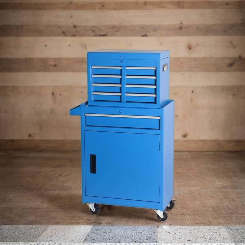 Tool Chest,Rolling Tool Storage Cabinet with Detachable Top Tool Box
