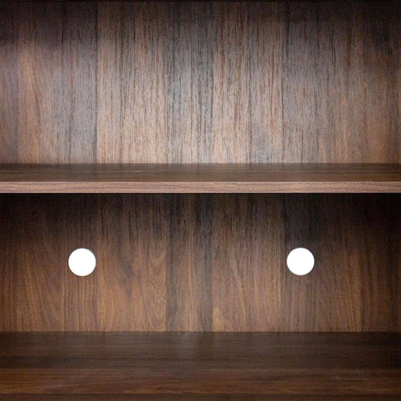 63" Freestanding Kitchen Pantry Storage Cabinet with Adjustable Shelves and Doors, Modern Buffet Cupboard Sideboard