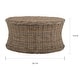 preview thumbnail 8 of 6, SAFAVIEH Ruxton Dark Brown Wicker Ottoman