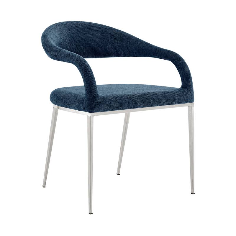 Morgan Upholstered Barrel Back Dining Chairs - Set of 2