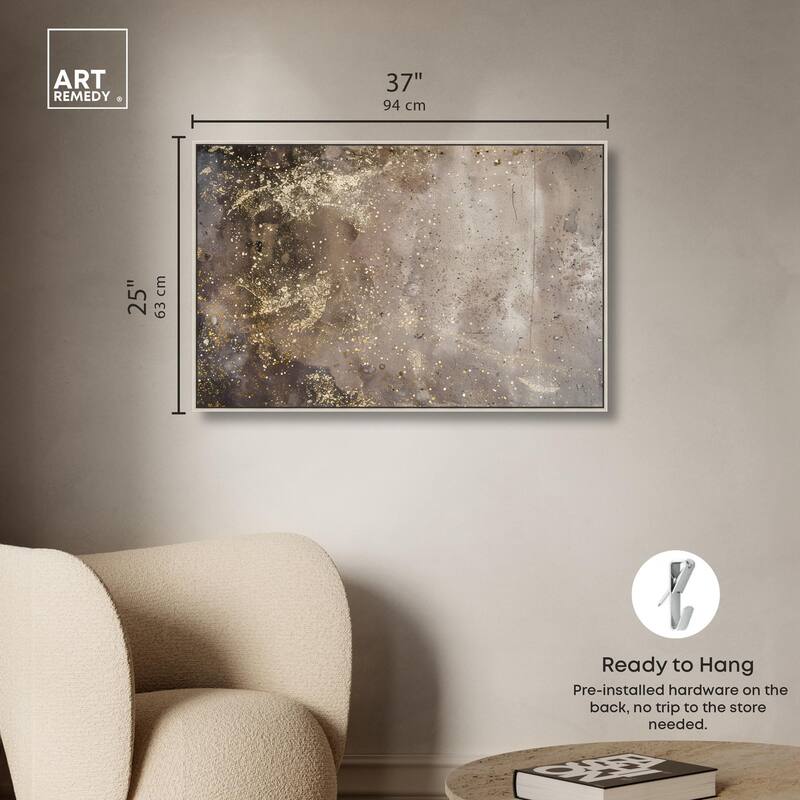 Galactic Traces Canvas by Art Remedy