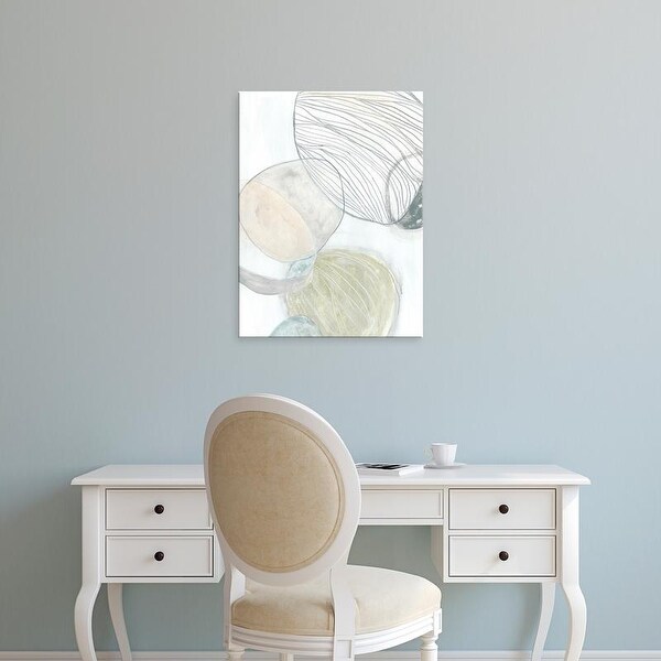 Easy Art Prints June Erica Vess's 'Sea Pebbles II' Premium Canvas Art