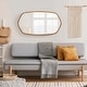 preview thumbnail 7 of 29, Kate and Laurel McLean Oval Wood Framed Mirror