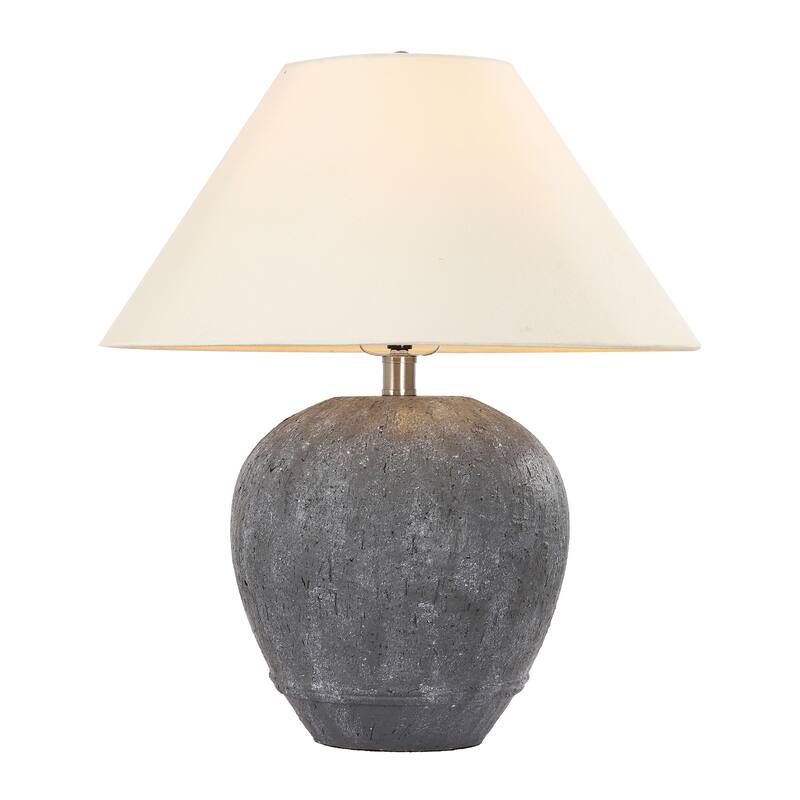 Global Accent Ceramic Table Lamp with Linen Shade
