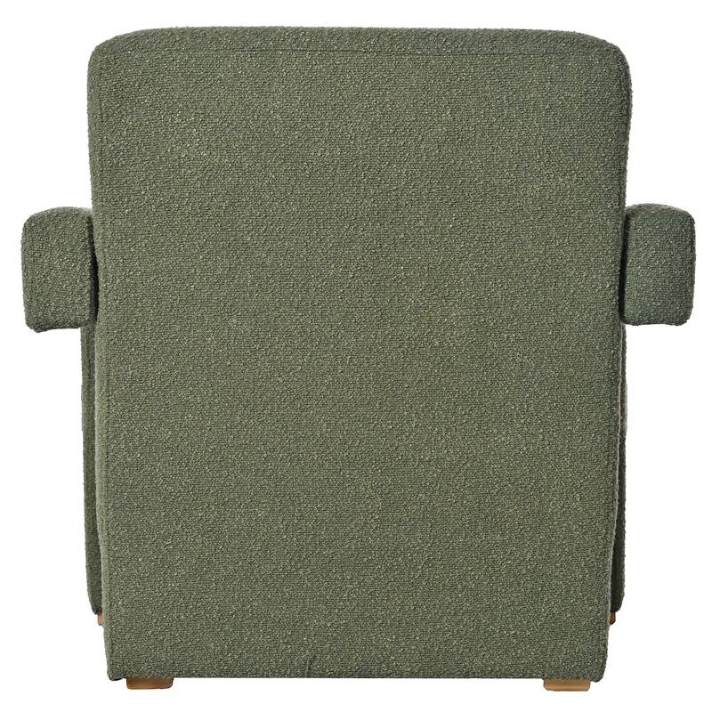 Green Corner Chair Reading Chair Club Chair Accent Chair