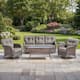 Option Brown Wicker & Gray cushion