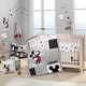 preview thumbnail 1 of 8, Lambs & Ivy Disney Baby Magical Mickey Mouse 3-Piece Crib Bedding Set - Gray