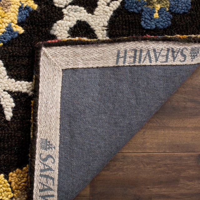 SAFAVIEH Handmade Blossom Nelia Modern Floral Wool Rug