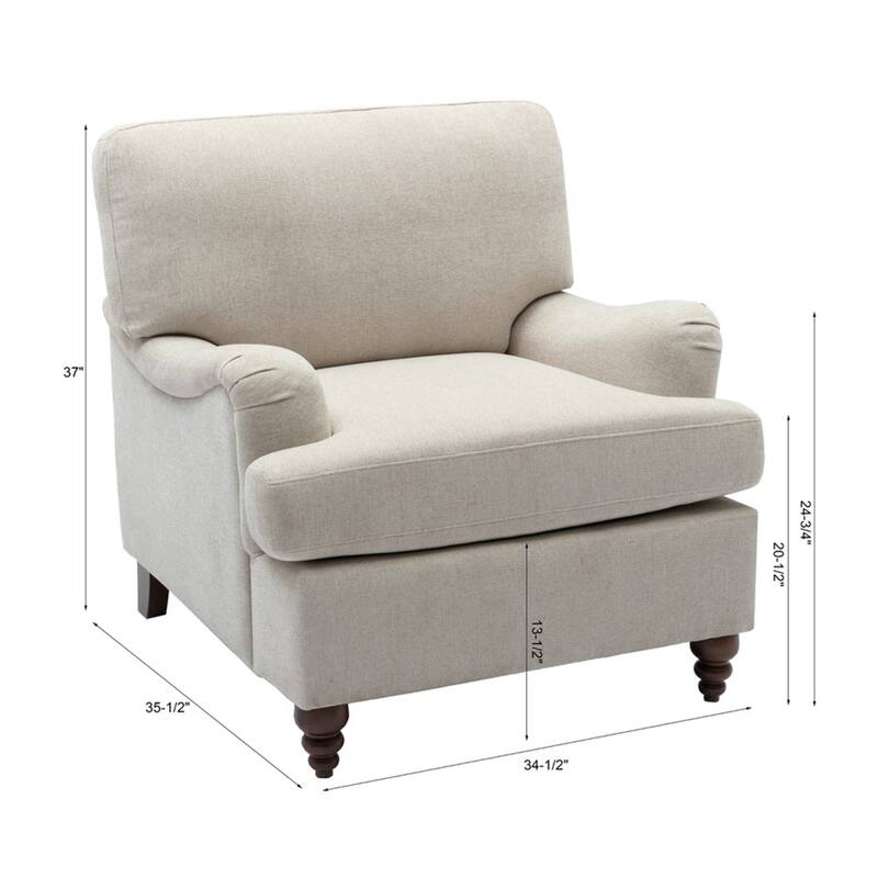 Chandler Arm Chair and Ottoman Set by Greyson Living