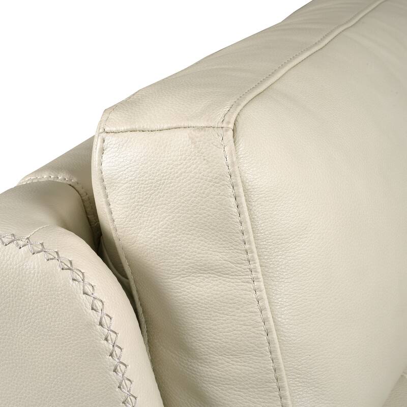 Genuine Leather 3-Piece Power Reclining Sofa Set with Power Headrest and USB&USB-C Port, Zero Gravity