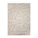 preview thumbnail 1 of 2, Chloe 10' X 13'1" ft Handwoven Indoor Rug, Cream/ Beige - 10' X 13'1" ft