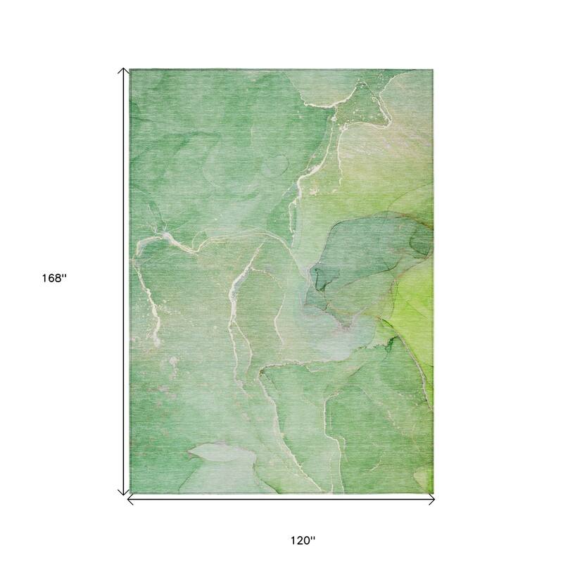 Allus Artistic Abstract Weather Resistant Classic Meets Modern Outdoor Rug