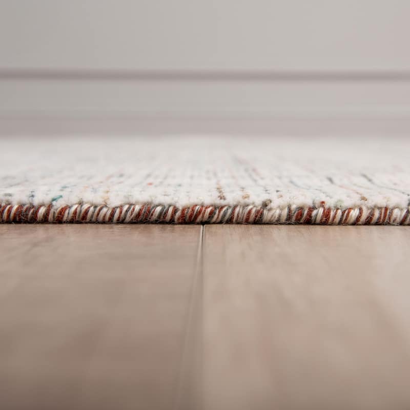 Alora Decor Cedar Hand-loomed Solid Rug