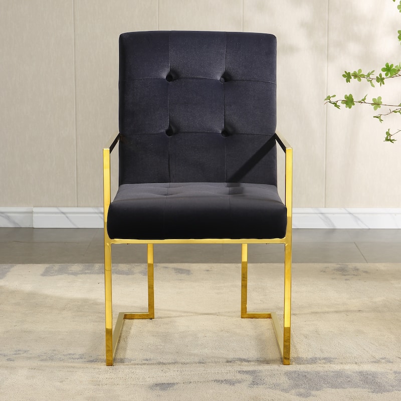 Velvet Dining Arm Chair