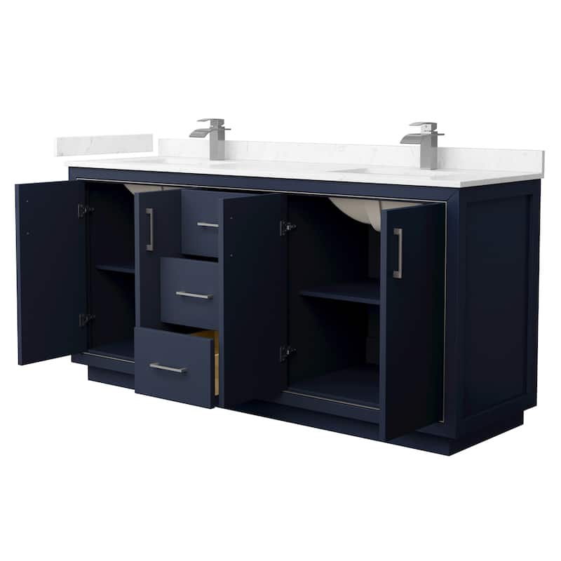 Wyndham Collection WCF1111-72D-VCA-MXX Icon 72" Free Standing Double