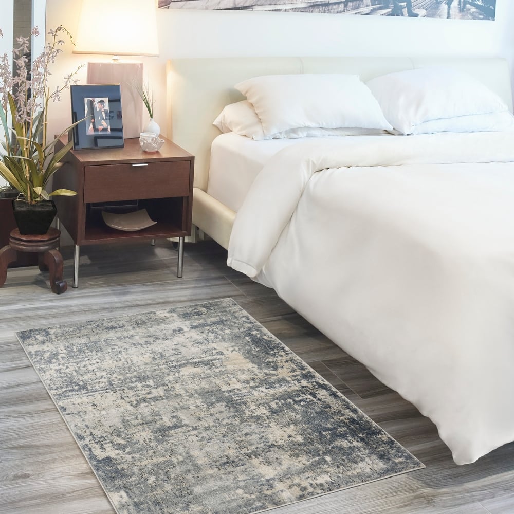 Nourison Concerto Abstract Distressed Area Rug