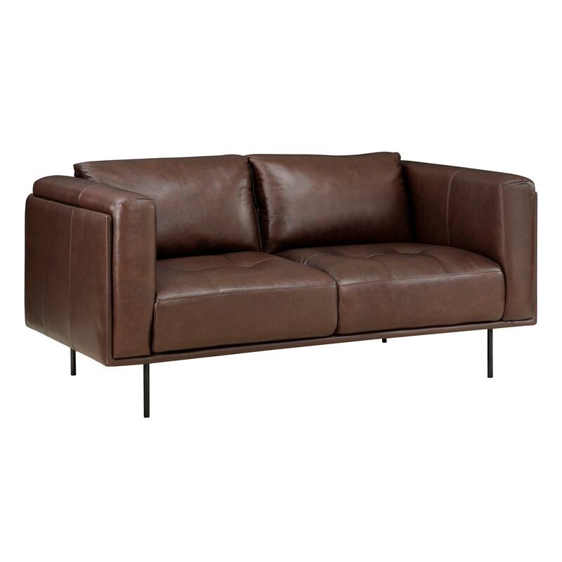 Nottawa 3-Piece Leather Living Room Sofa Set