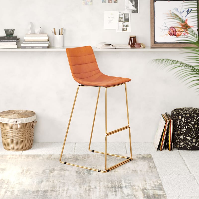 Adele Barstool (Set of 2) - 18.5" W x 19.5" D x 40.2" H