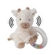 preview thumbnail 1 of 4, Bearington Lil' Lofty 5.5" Giraffe Baby Rattle for 0-6 Months
