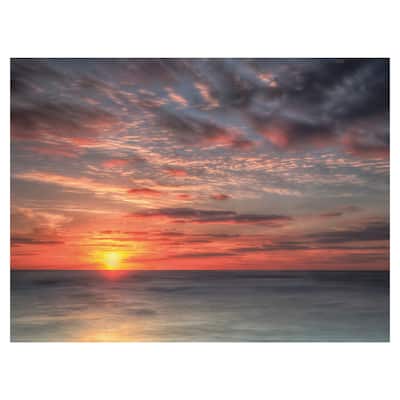 Atlantic Sunrise No. 9 by Robert J. Amoruso Canvas Art Print
