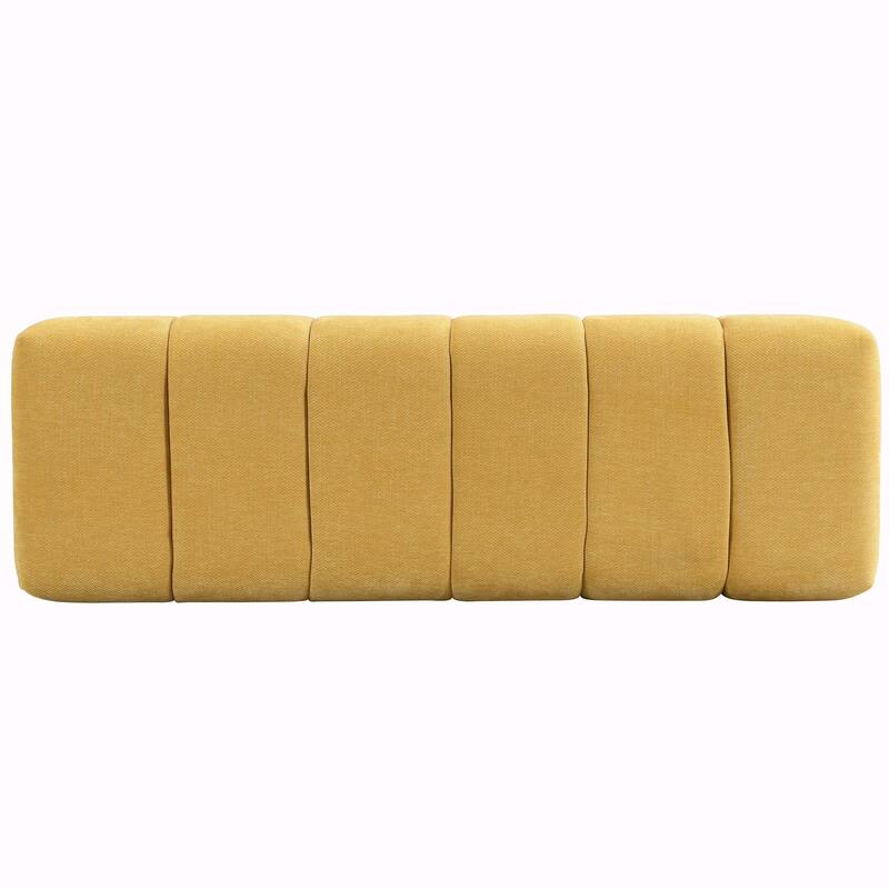 50" Chenille Bench