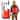 Manual Pump Backpack Sprayer 12L/ 3.17 Gallon Sprayer Pump with 3 Spray Nozzles for Fertilizing, Pesticides, Watering