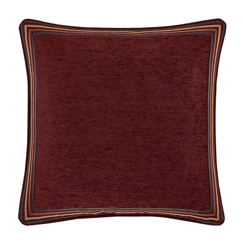 J. Queen New York Garnet Euro Sham