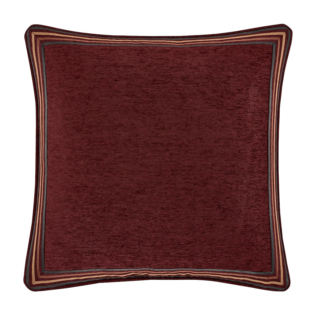 J. Queen New York Garnet Euro Sham