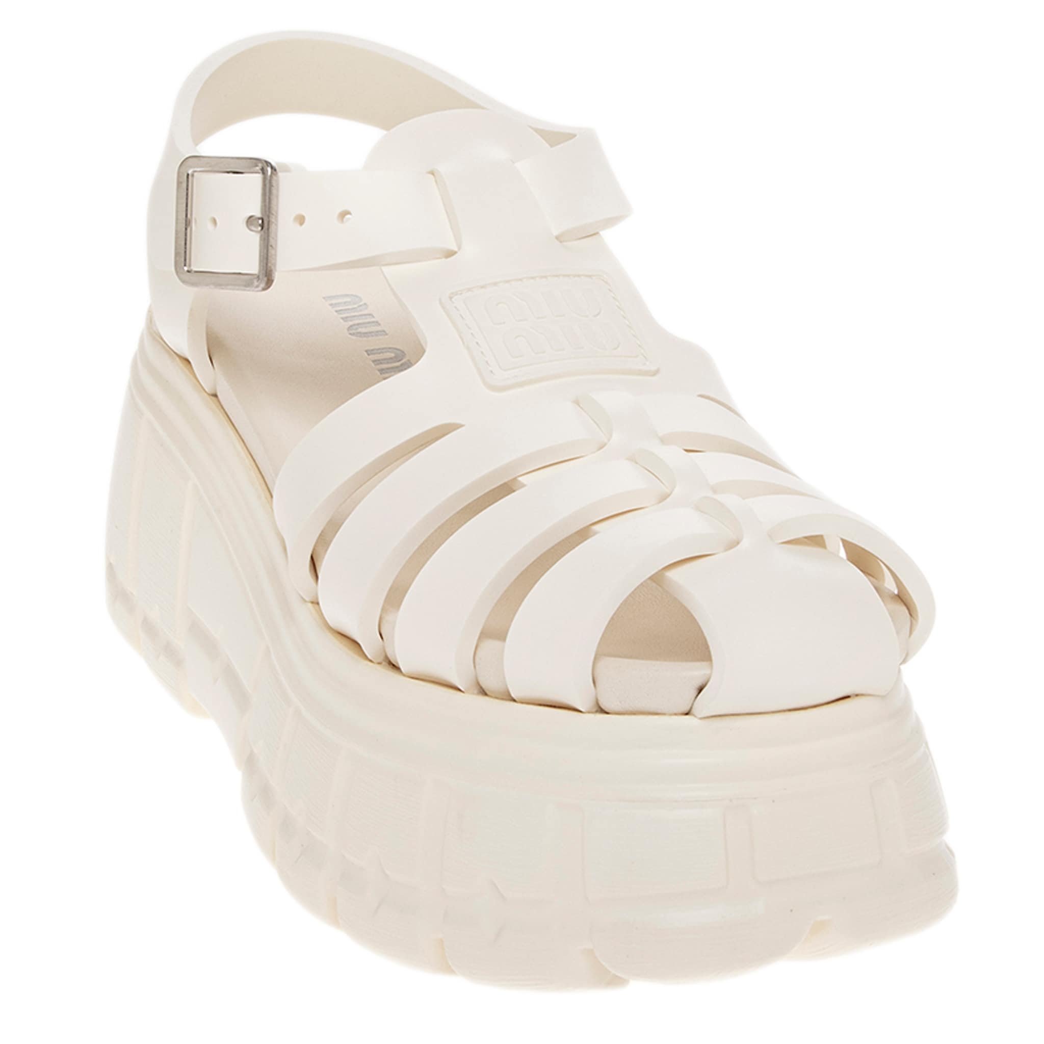 Miu Miu Platform Cage Sandals
