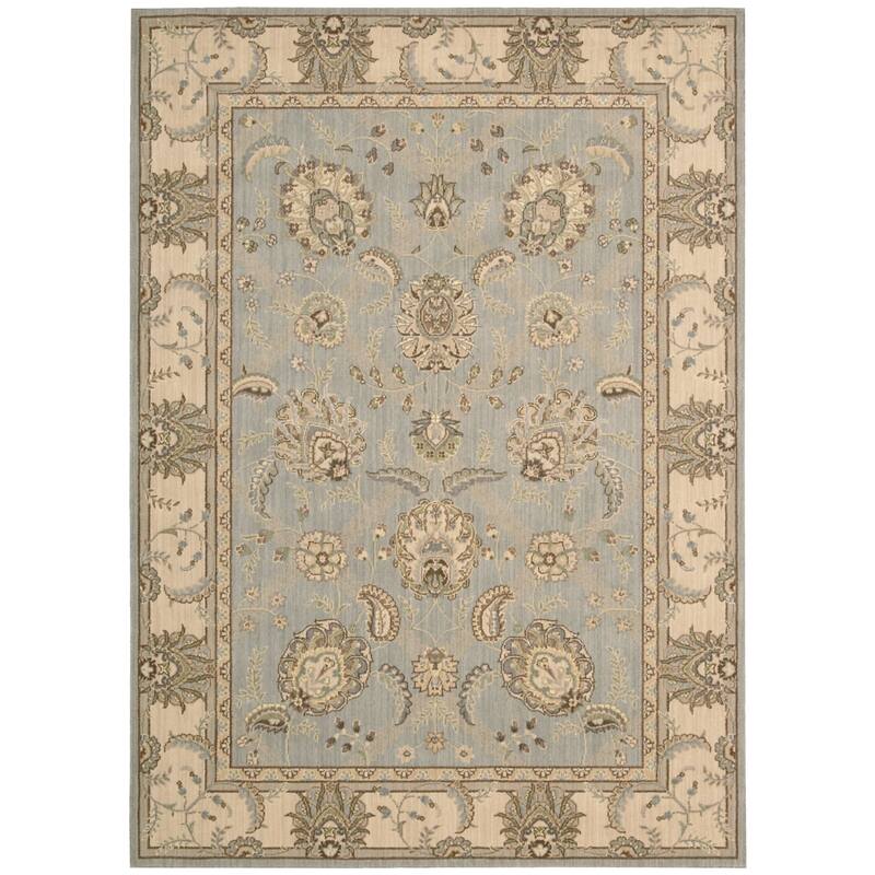 Nourison Persian Empire PE22 Area Rug - 2' 3" x 8' - Aqua - Runner