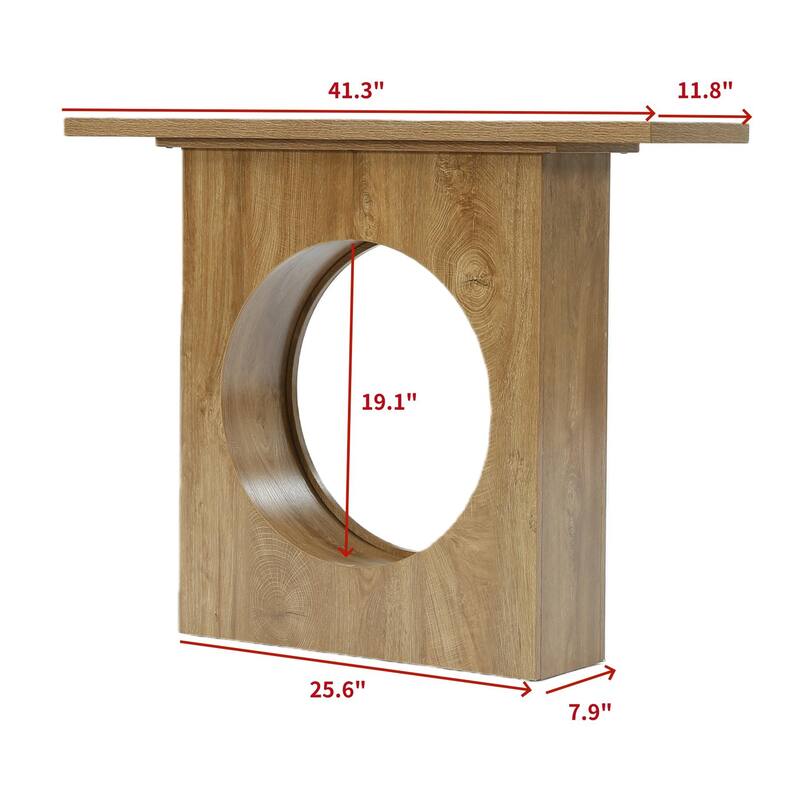 41.33" Farmhouse Console Table for Entryway