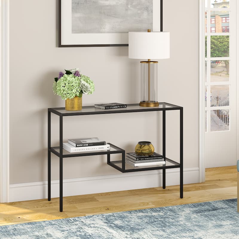 Lovett Console Table - Blackened Bronze - 42"