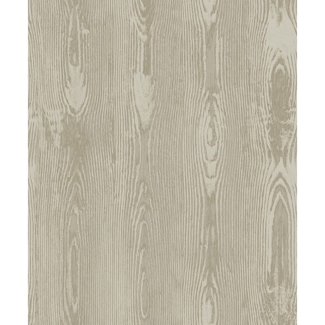 Brewster Jaxson Light Brown Faux Wood Wallpaper - 21in x 396in x 0.025in