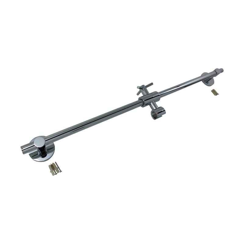 Chrome Bathroom Handheld Slide Bar Heavy Duty Brass | Renovator's Supply