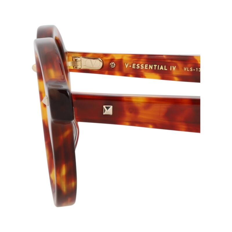 Valentino Round-Frame Acetate Sunglasses