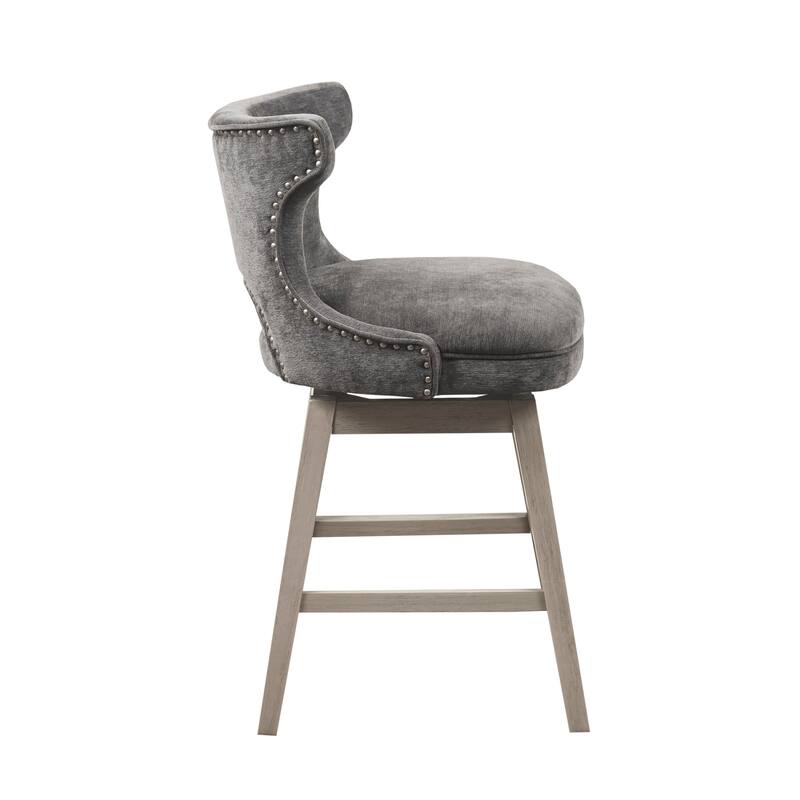 Madison Park Janet 360 degree Swivel Counter Stool