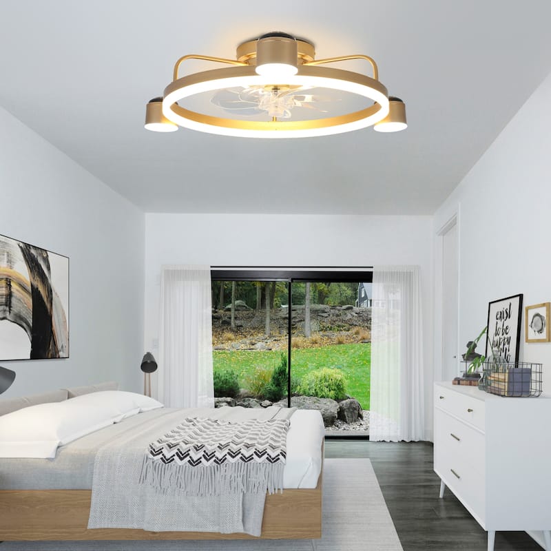 Curve Curio 3 Color Tone and 6 Fan Speed Ceiling Fan, App Control and Remote Control for Bedroom, Living Room and Dining Area