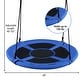 preview thumbnail 42 of 55, Goplus 40" Flying Saucer Tree Swing Indoor Outdoor Play Set Kids - See Details