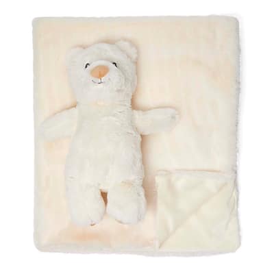 Plush Blanket with Matching Toy