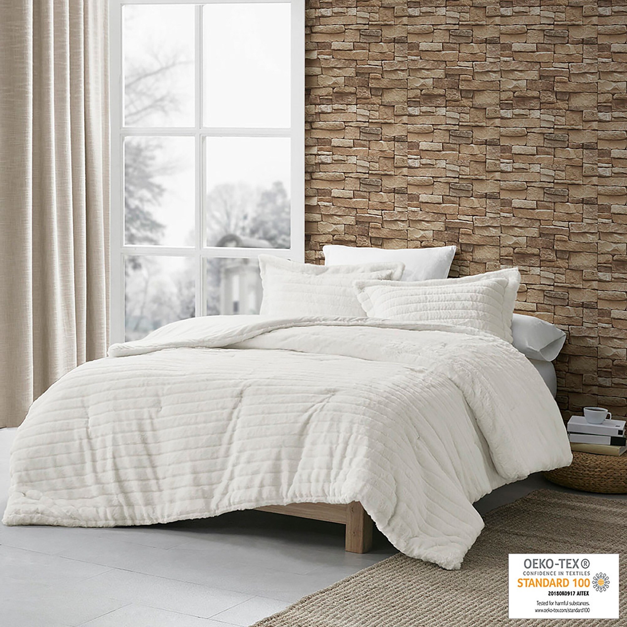 Madison Park Eve Faux Fur Comforter Set On Sale Bed Bath