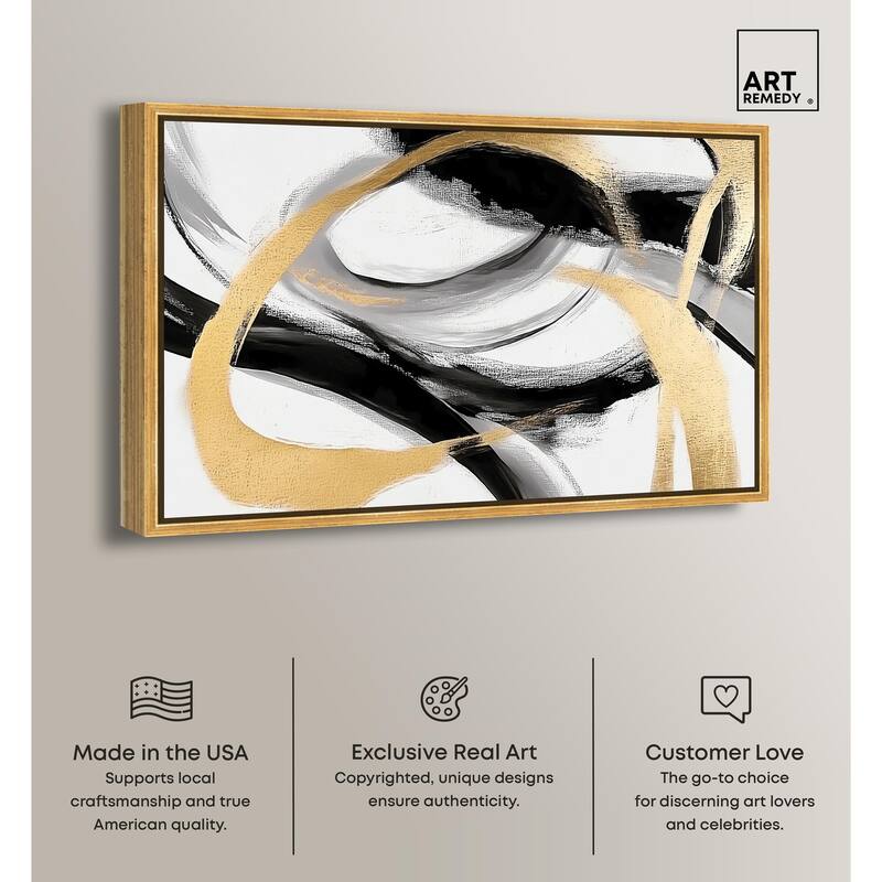 Midas Arc I Canvas by Art Remedy