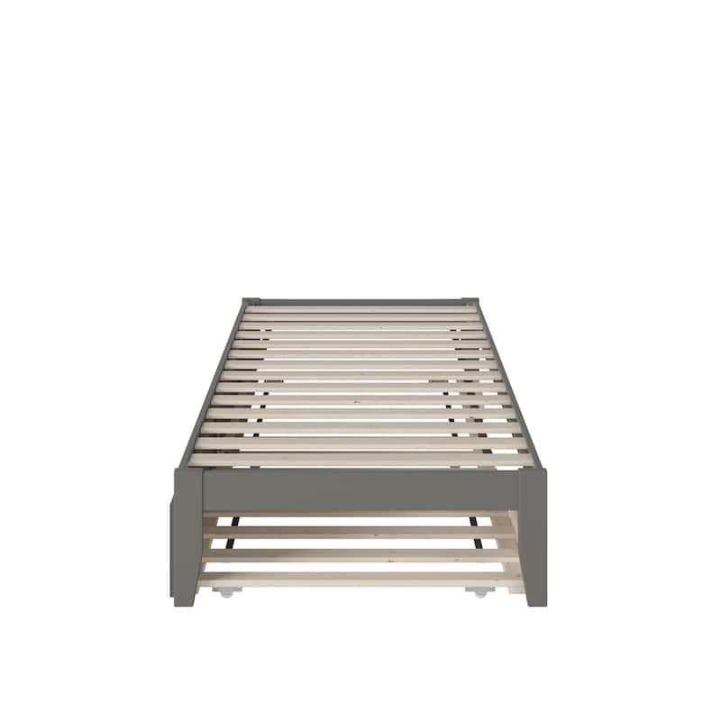 Colorado Bed with USB Turbo Charger and Twin Extra Long Trundle