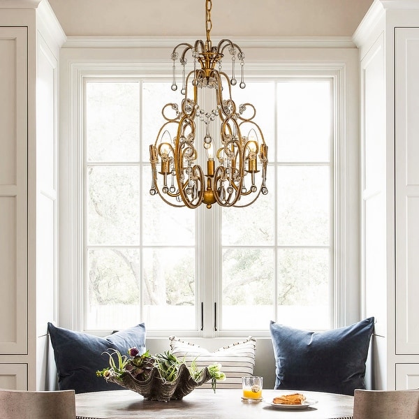 Small vintage chandelier hotsell