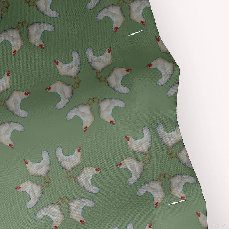 Chickens-go-round Shower Curtain