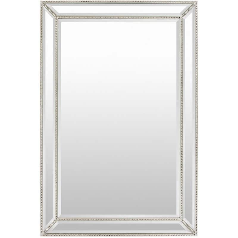 Livabliss Danika Wood Framed Medium Size Rectangular Wall Mirror - 32" x 47"