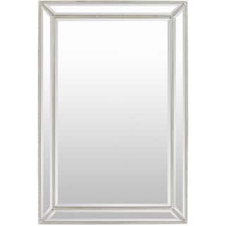 Livabliss Danika Wood Framed Medium Size Rectangular Wall Mirror - 32" x 47"