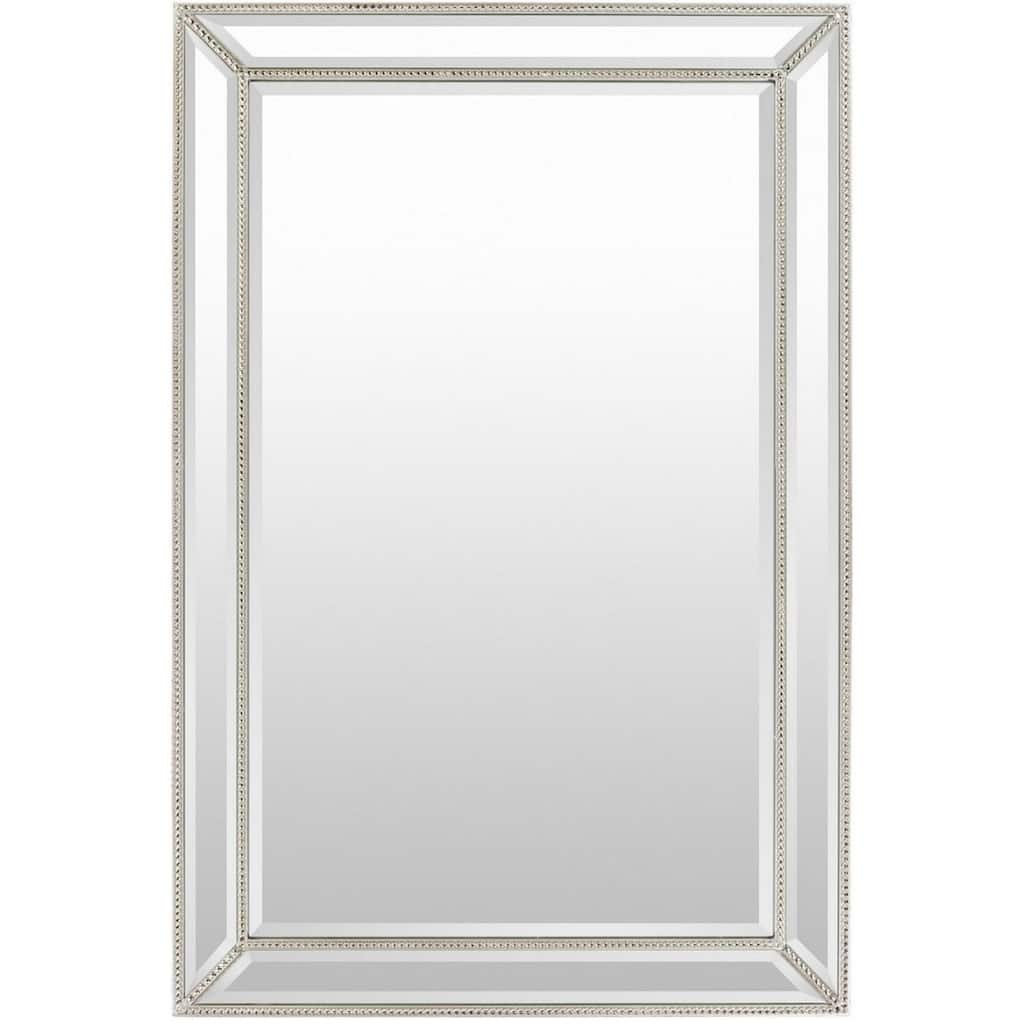 Livabliss Danika Wood Framed Medium Size Rectangular Wall Mirror - 32" x 47"